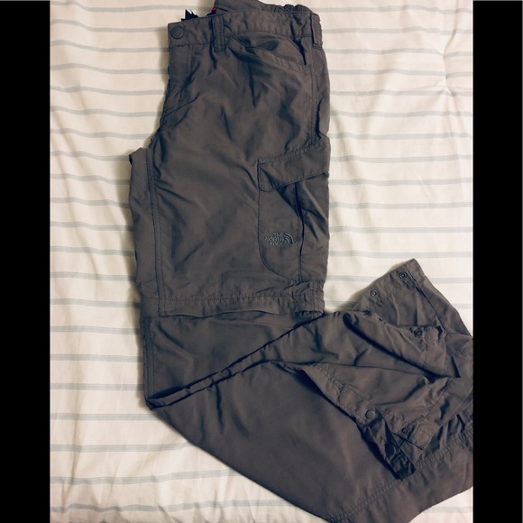 The North Face Charcoal Gray Convertible Pants, M - Picture 5 of 8